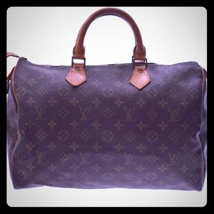 Authentic Louis Vuitton speedy 35